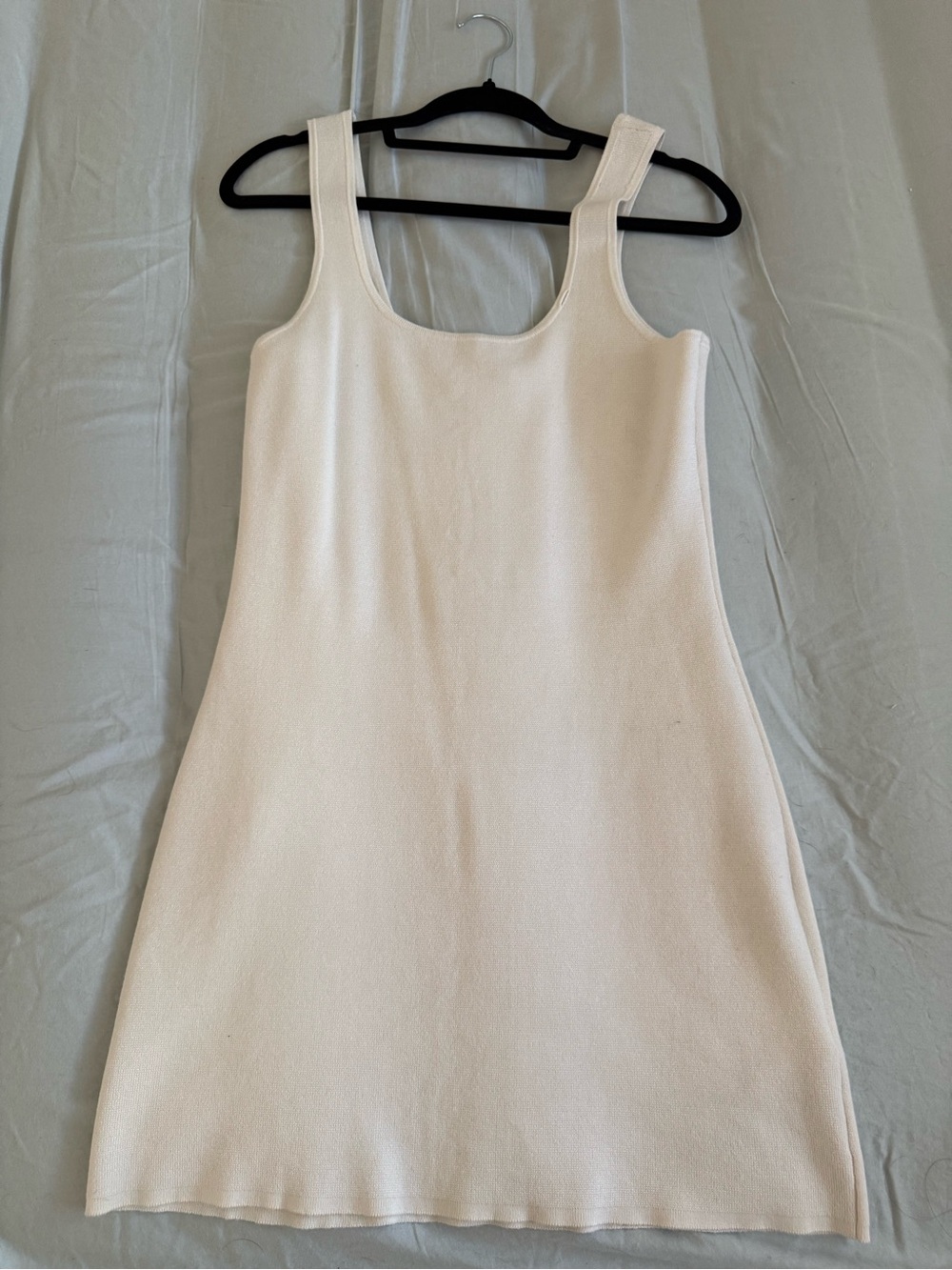 Abercrombie & Fitch Cream Knit Tank Dress